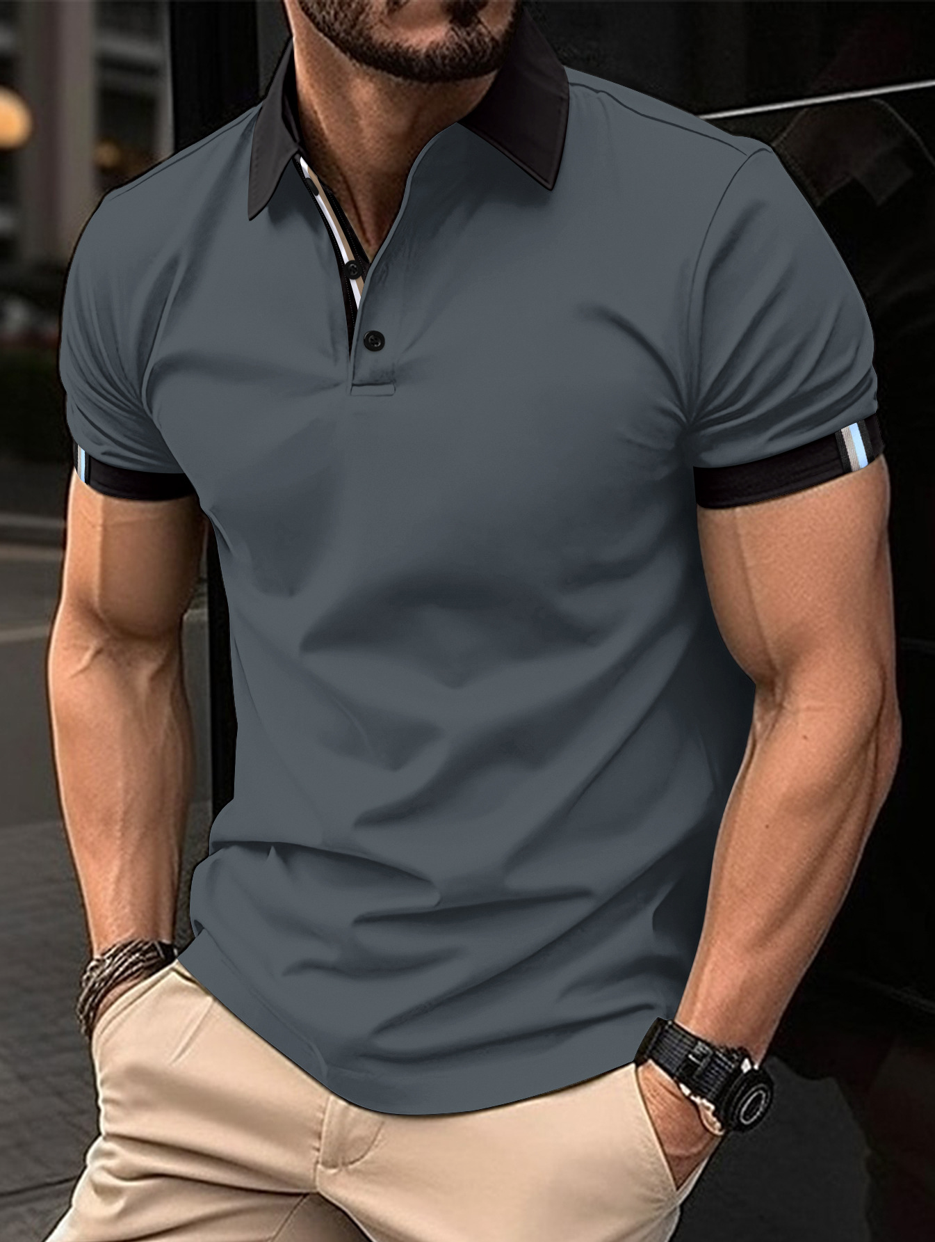 Men’S Sporty Polo Shirt For Every Occasion