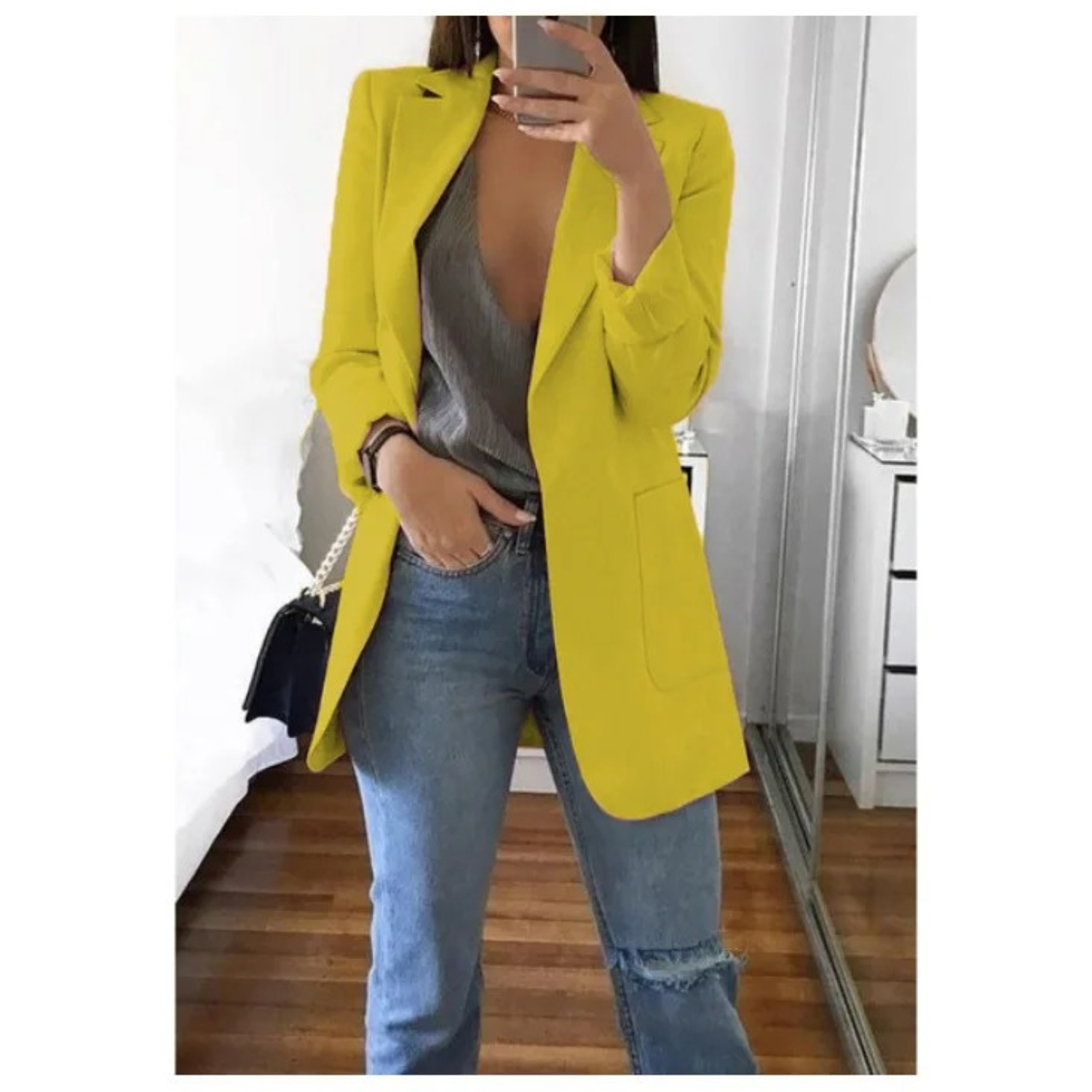 Women'S Notched Blazer