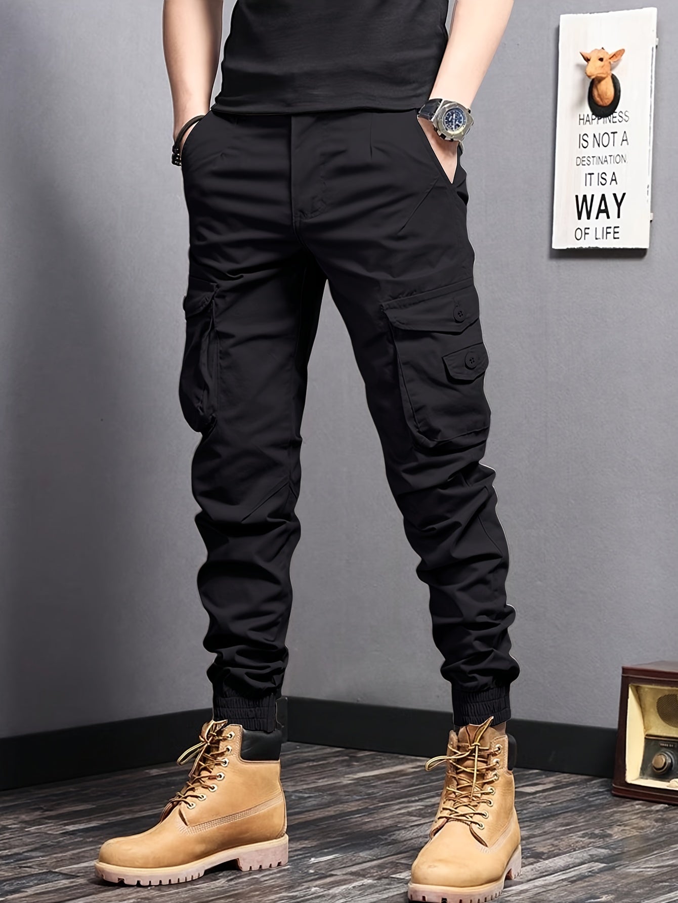 Comfortable Cargo Everyday Pants For Men