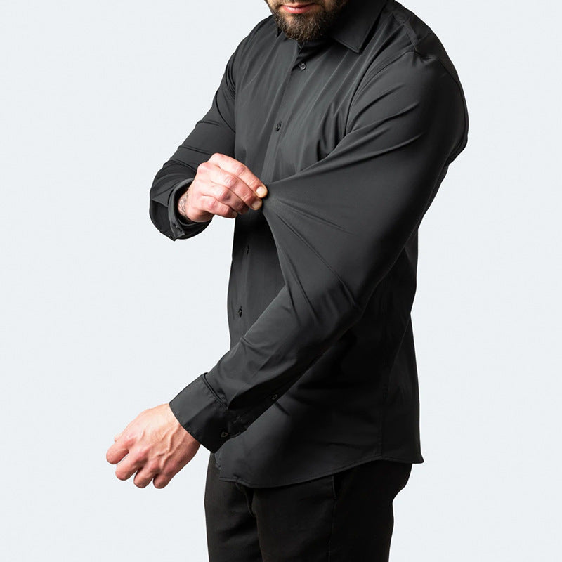 Men'S Stretch Shirt For Ultimate Comfort