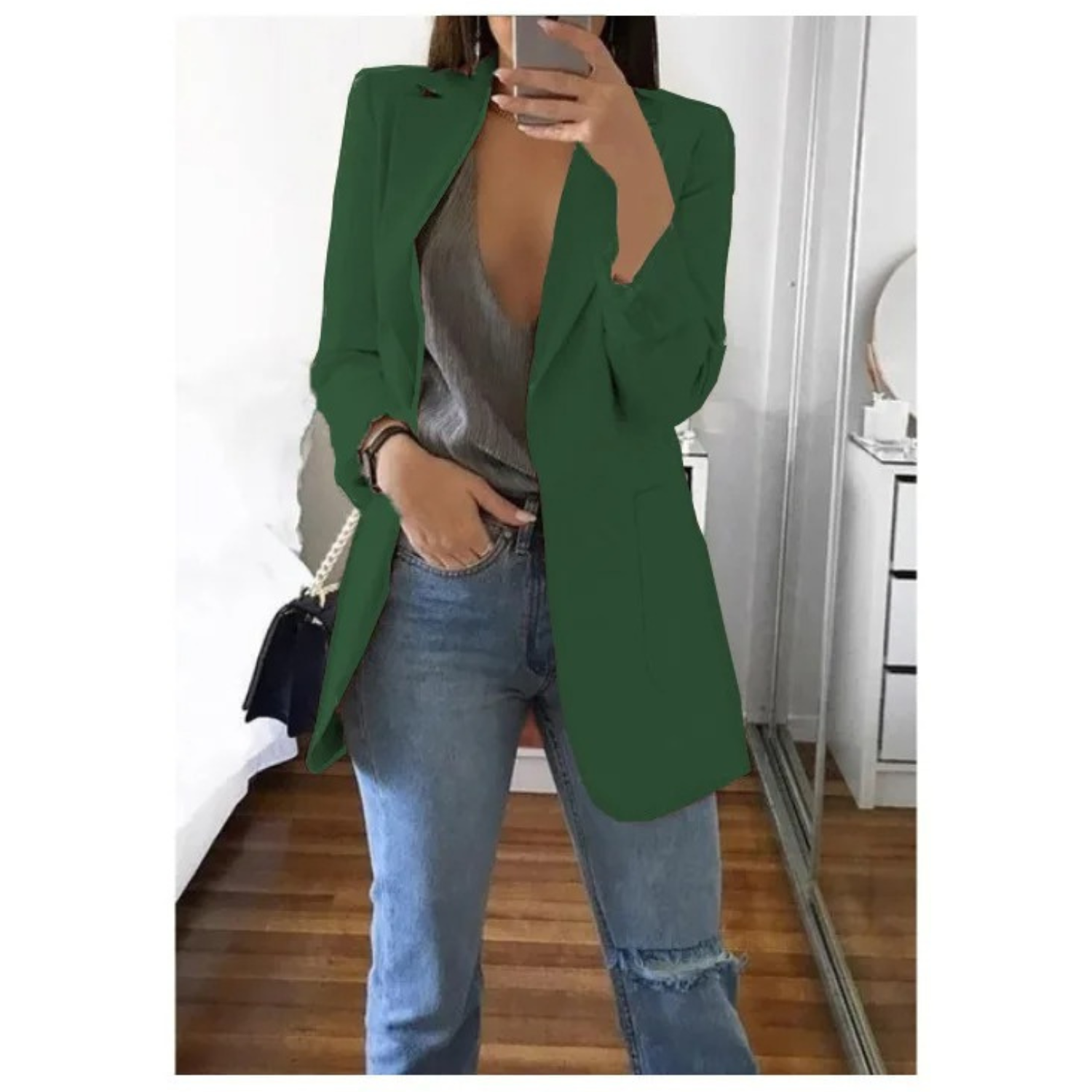 Women'S Notched Blazer