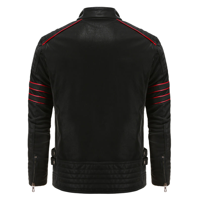 Men's Biker Leather Jacket