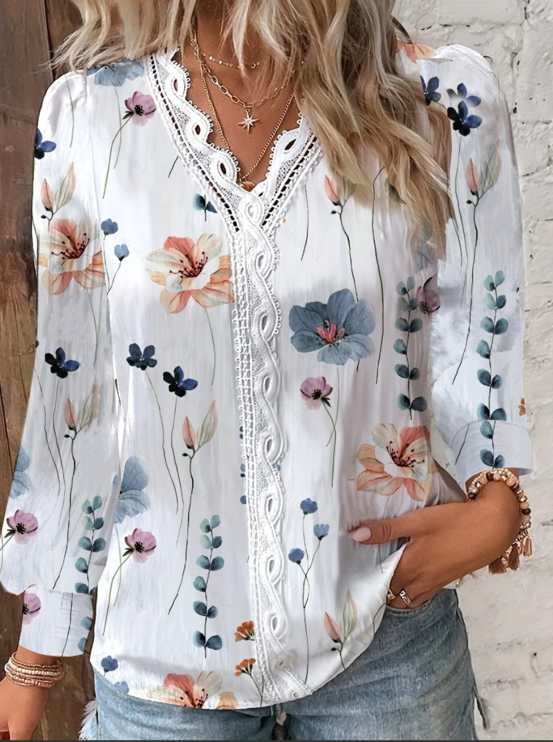 Elegant Women'S Blouse With A Unique Design