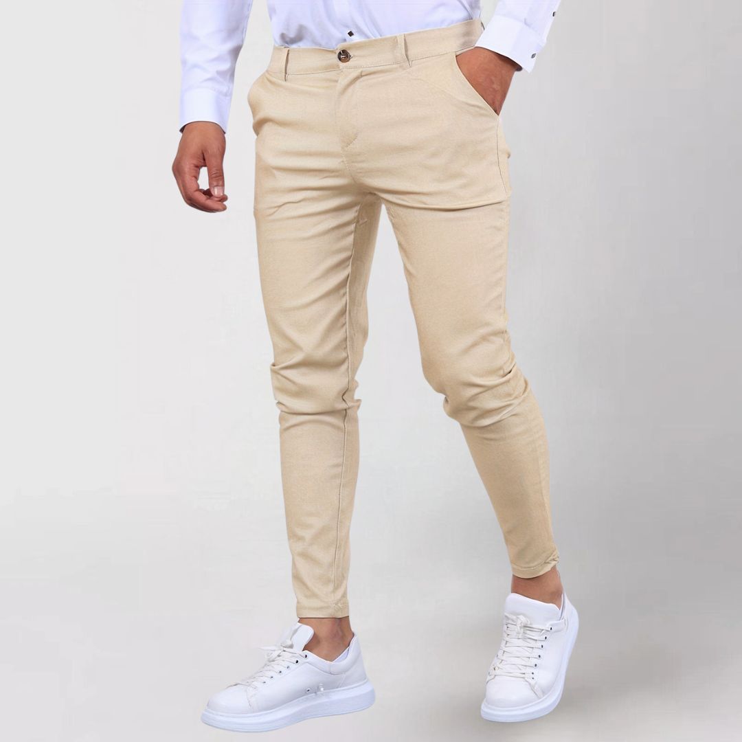 Comfortable Slim-Fit Trousers For Men