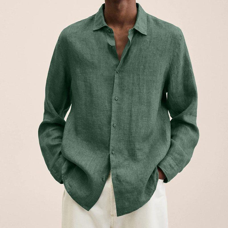 Classically Elegant Men's Linen Shirt