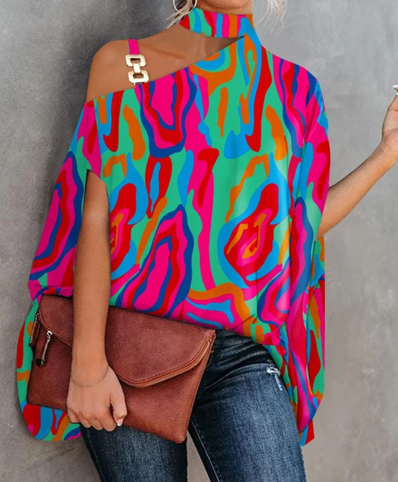 Colorful Women'S Blouse