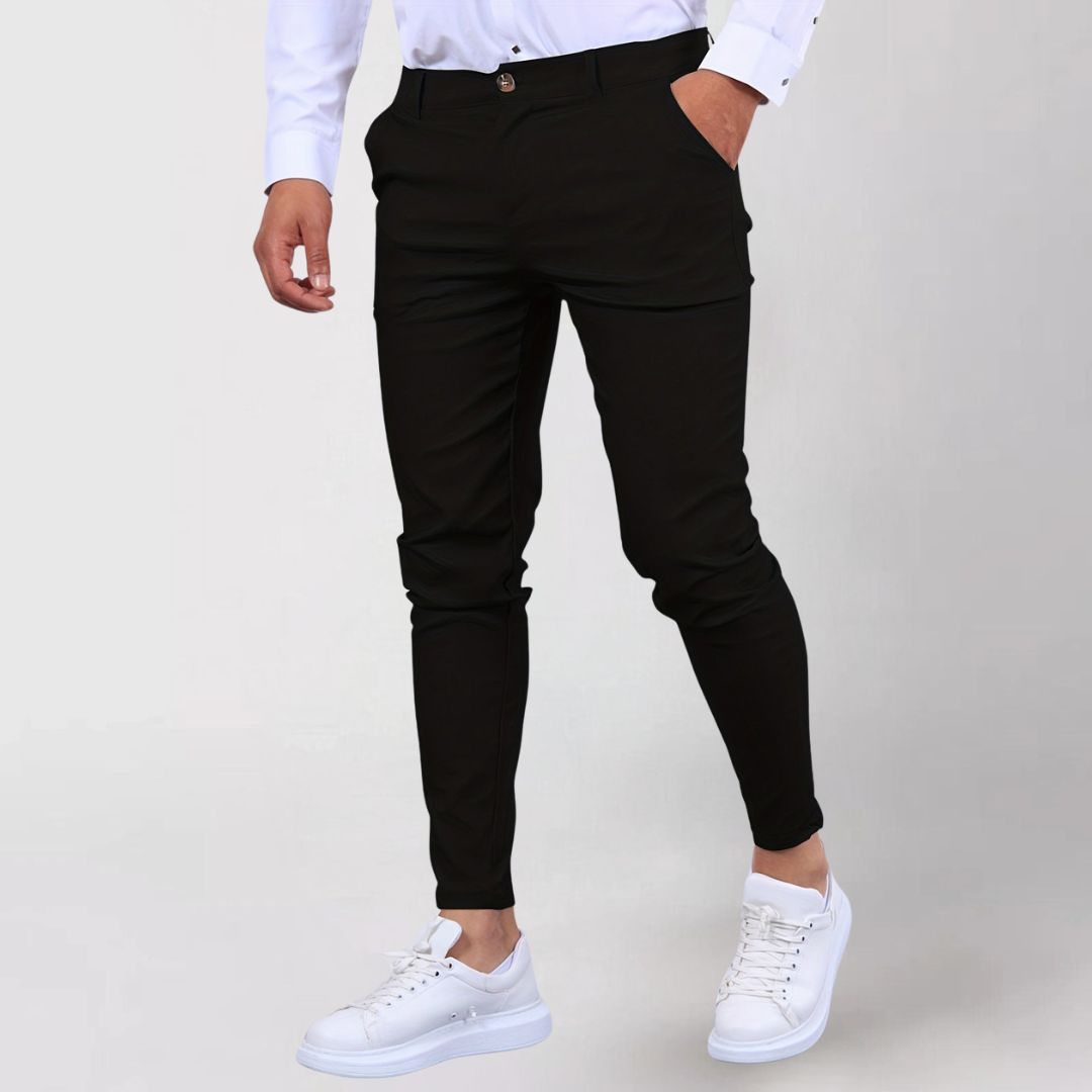 Comfortable Slim-Fit Trousers For Men