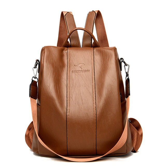 Leather Backpack For Women