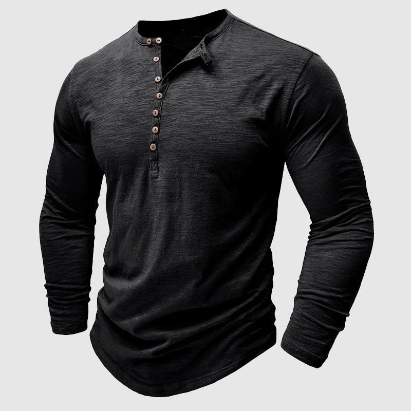 Men'S Loose Cotton Shirt