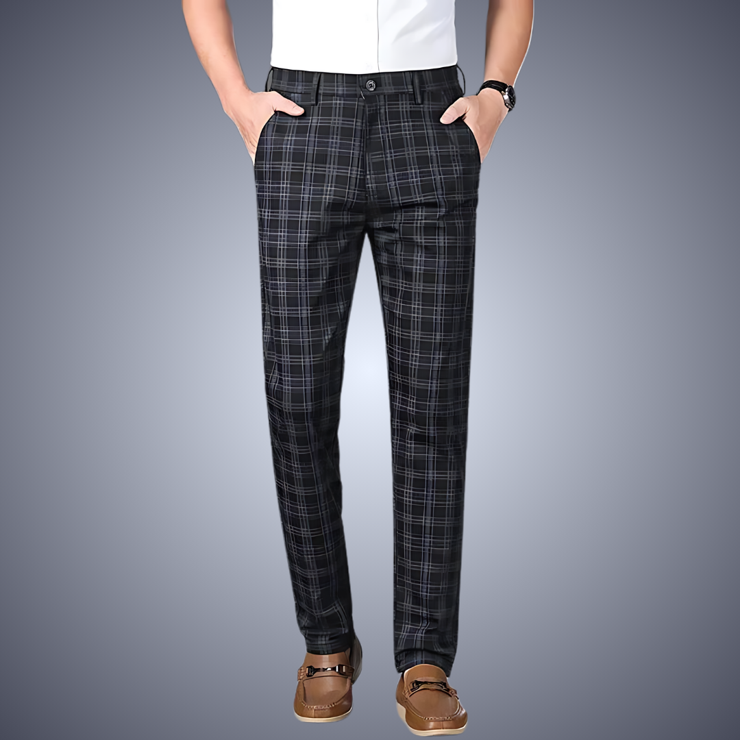 Men'S Checkered Trousers