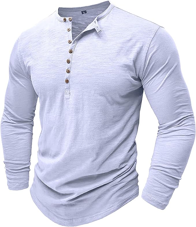 Men'S Loose Cotton Shirt