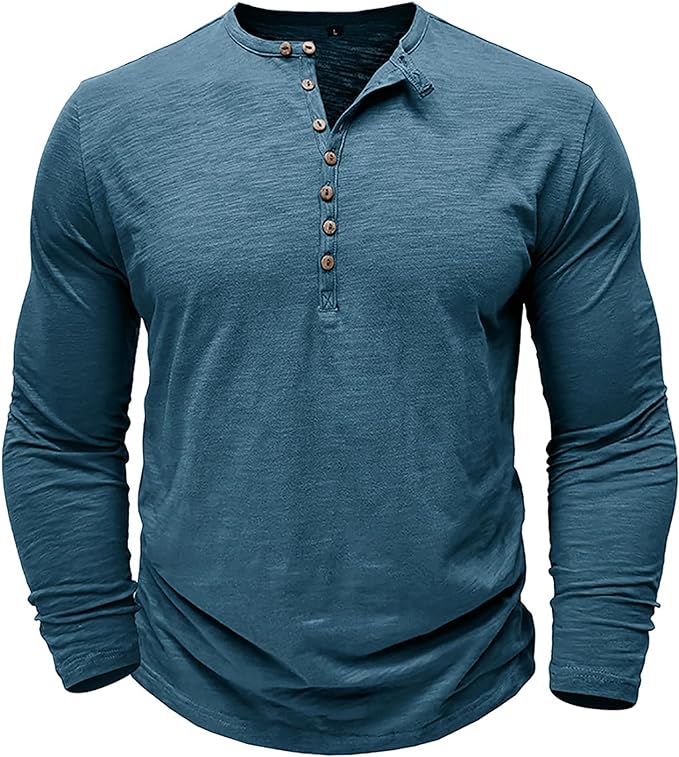 Men'S Loose Cotton Shirt