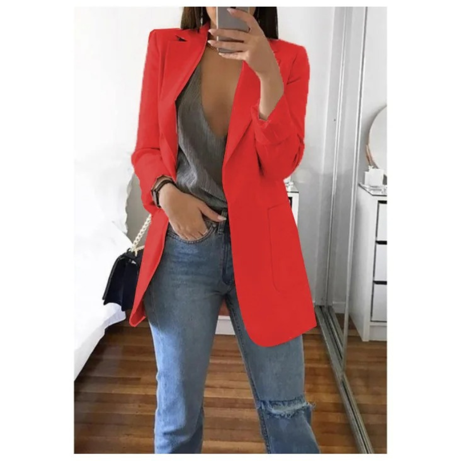 Women'S Notched Blazer