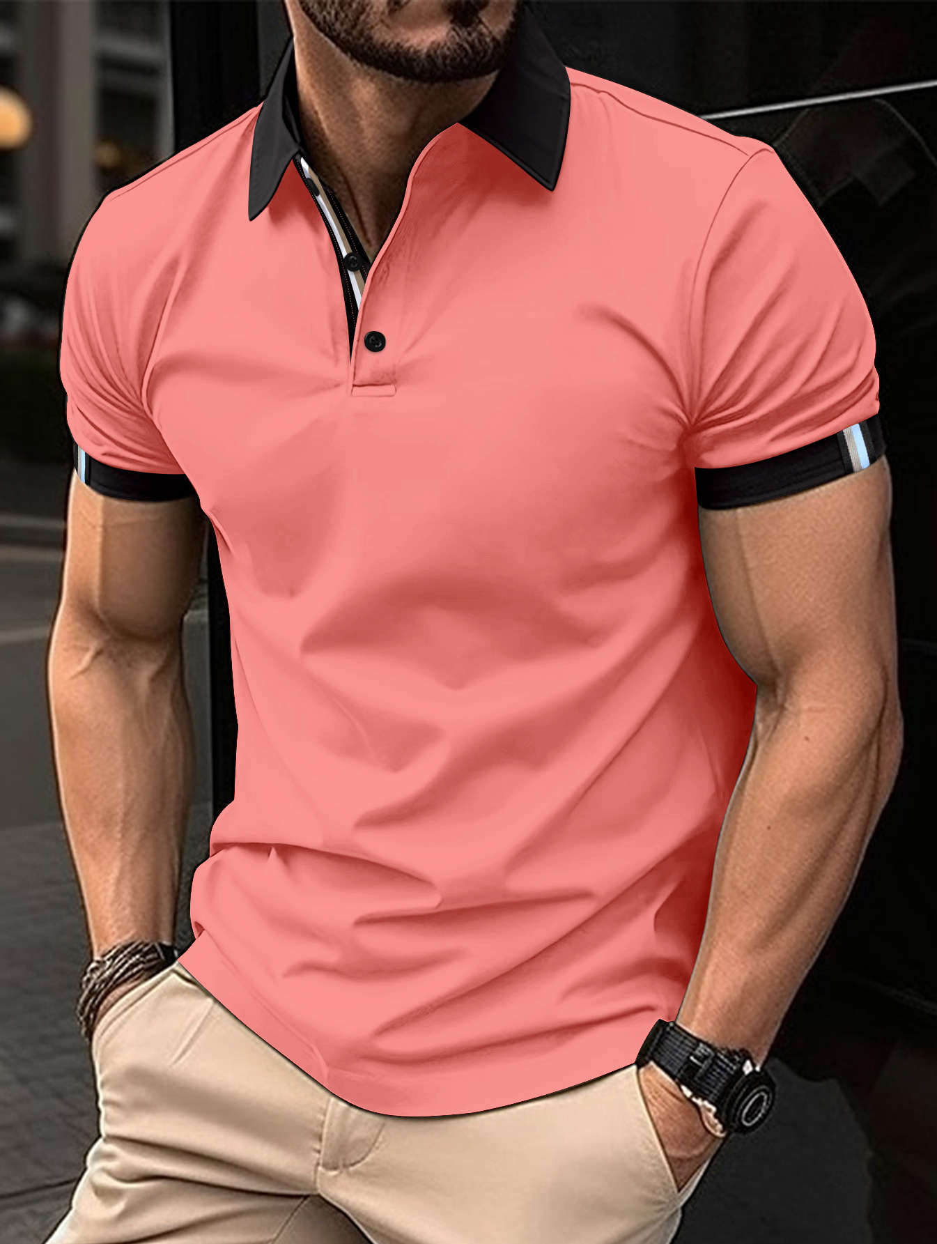 Men’S Sporty Polo Shirt For Every Occasion