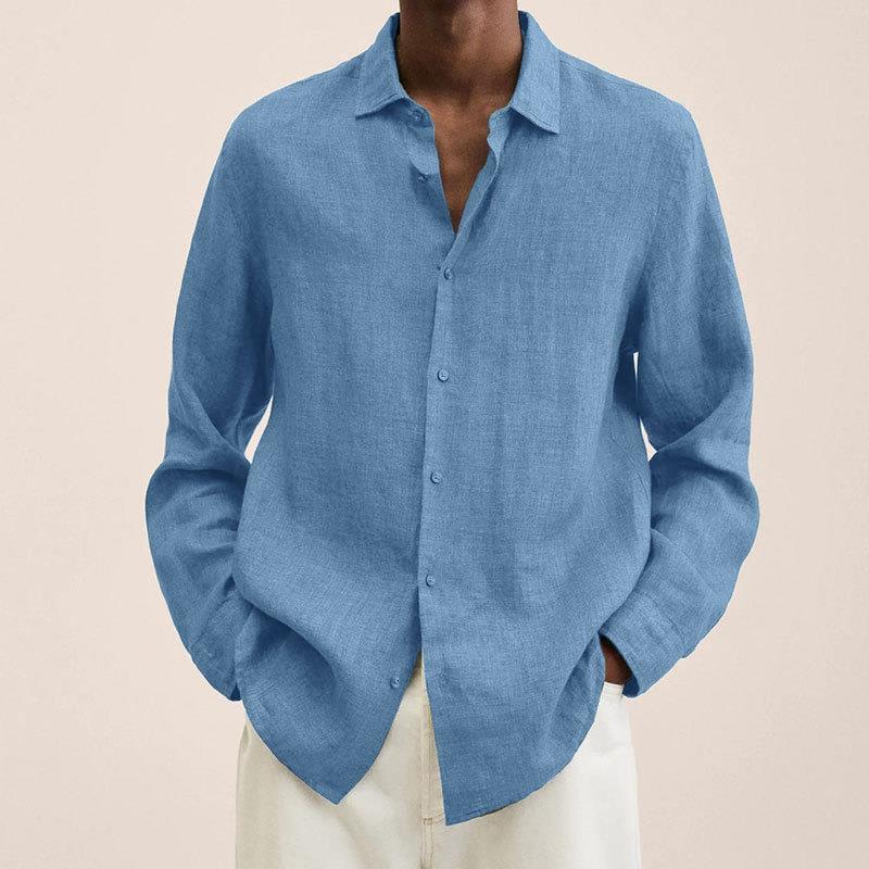 Classically Elegant Men's Linen Shirt