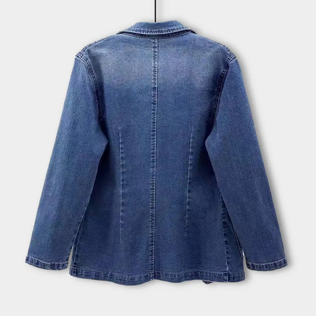 Denim Jeans Blazer For Women