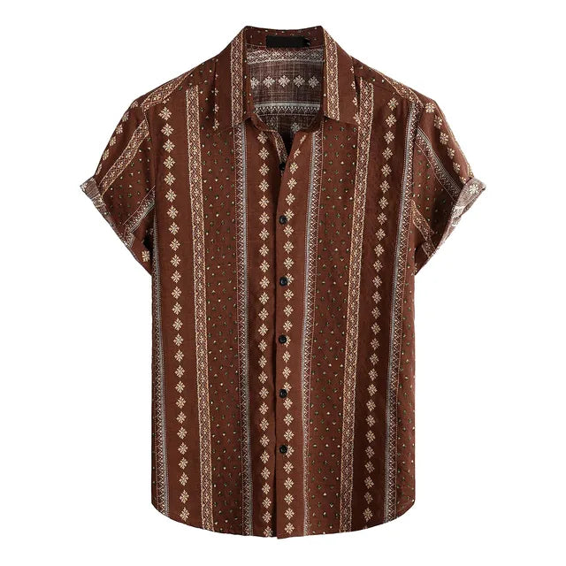 Men'S Stylish Hawaiian Casual Shirt