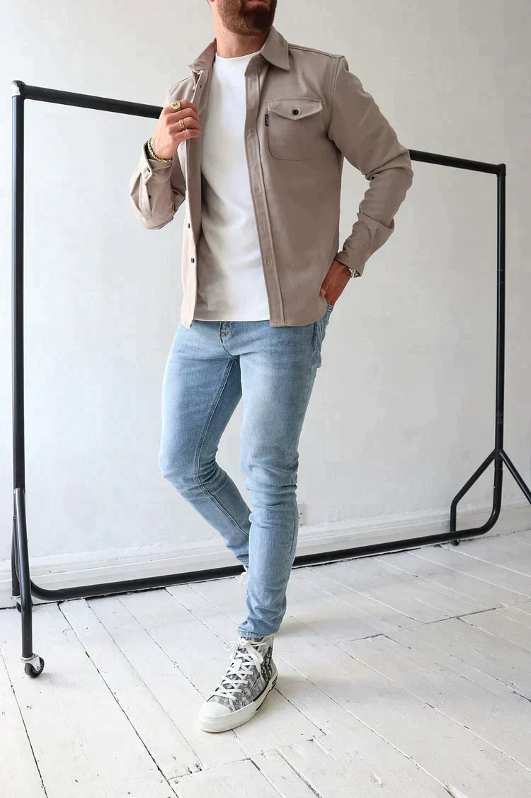 Men's Versatile Shirt Jacket