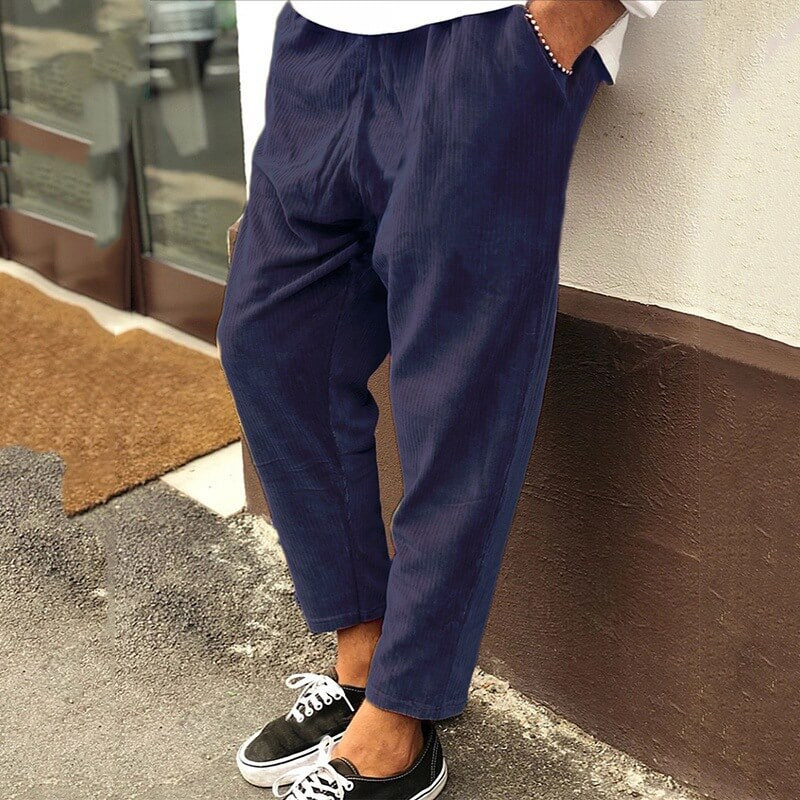 Loose Corduroy Pants For Men