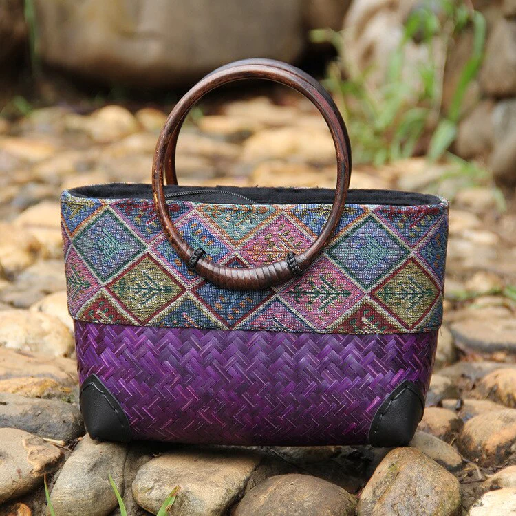 Hand-Braided Women'S Handbag