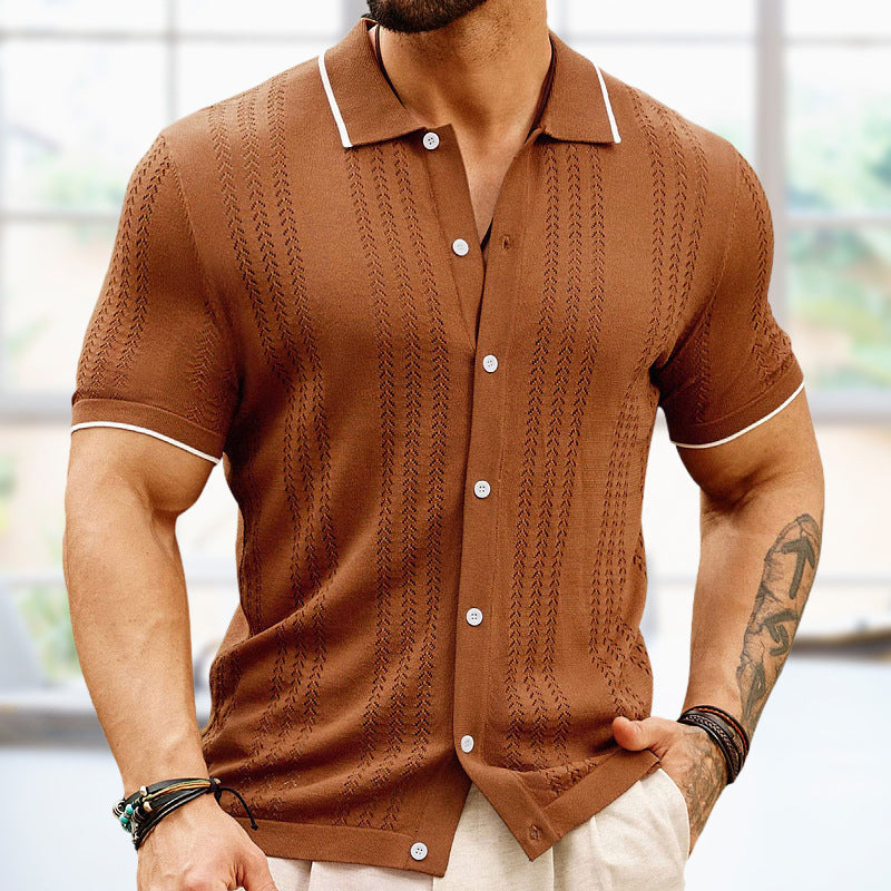 Mens Classic Short Sleeve Polo Shirt