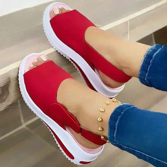 Women'S Cozy Wedge Heel Sandals