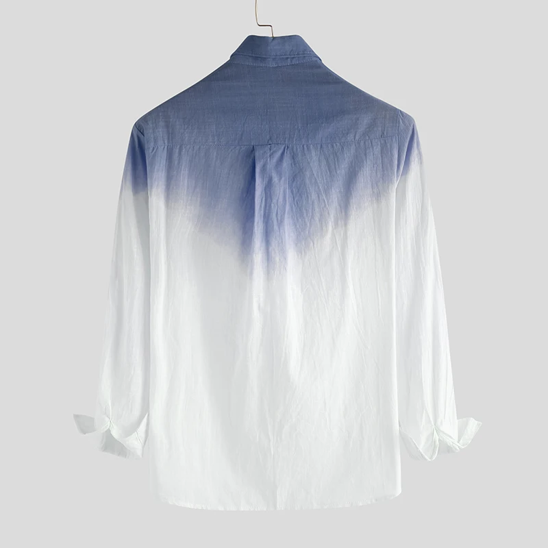 Short Sleeve Linen Shirt Men'S Shirt