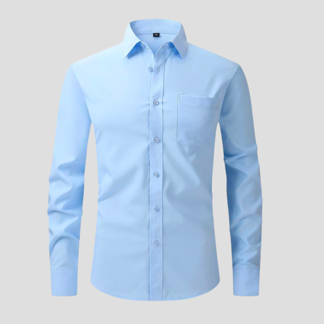 Men'S Long-Sleeve Button-Down Shirt