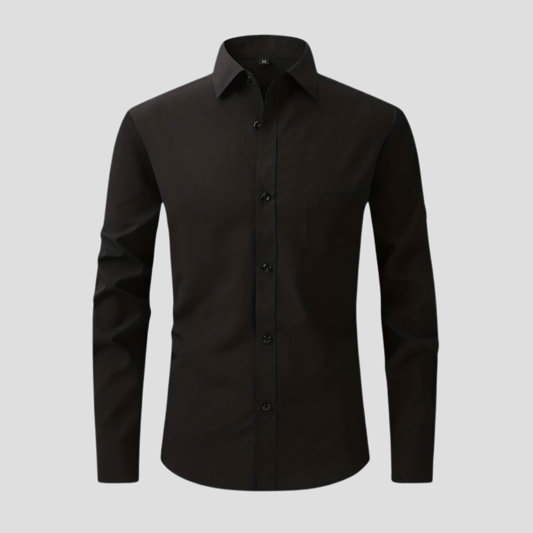 Men'S Long-Sleeve Button-Down Shirt