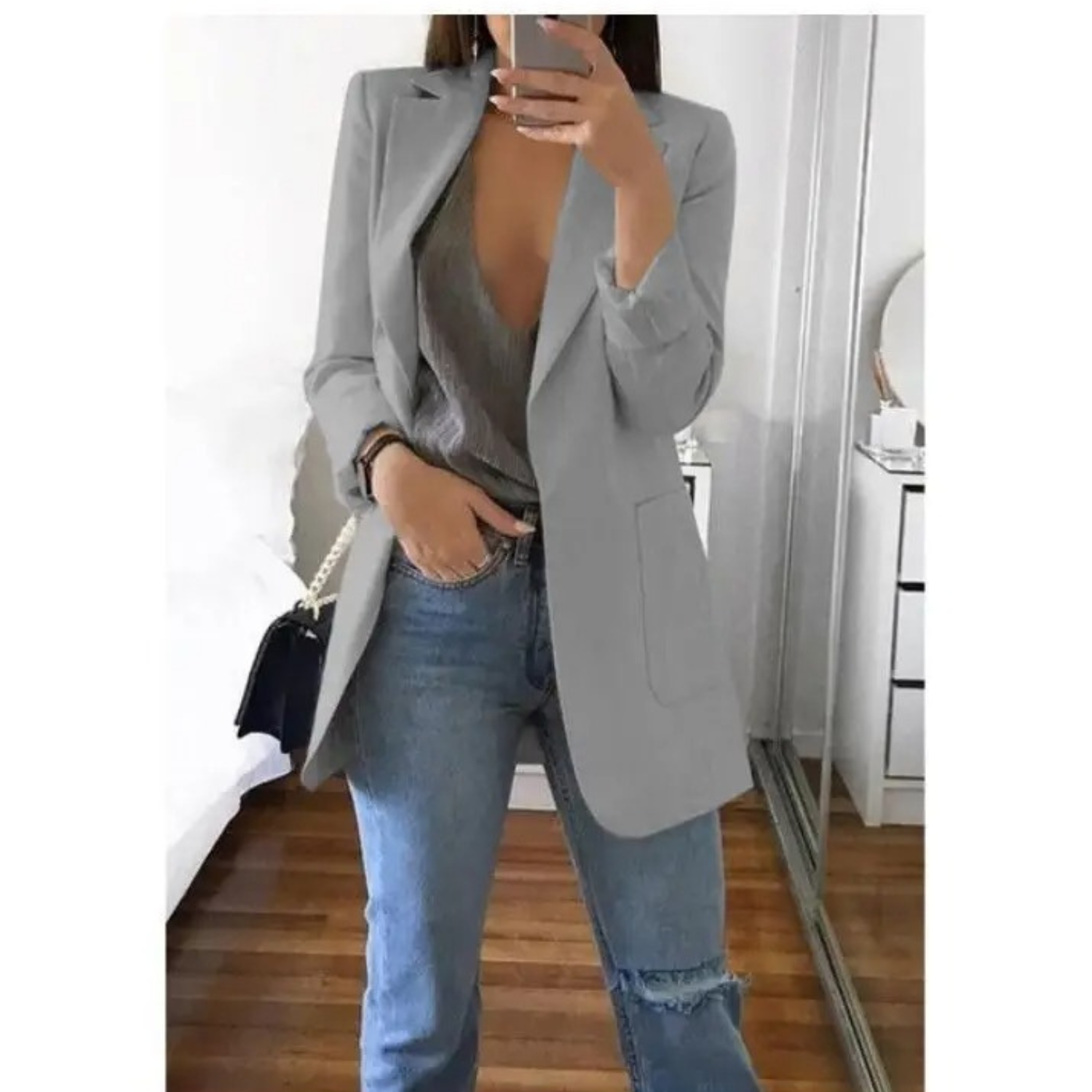 Women'S Notched Blazer