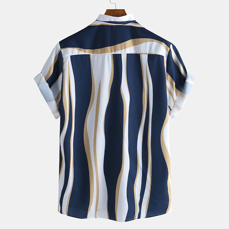 Striped Men'S Polo Shirt For Every Occasion