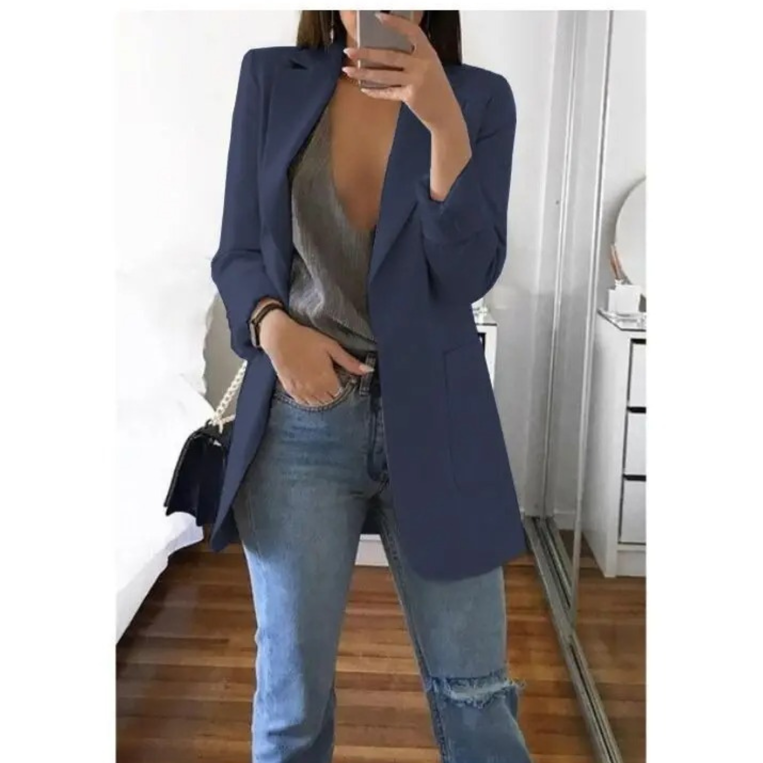 Women'S Notched Blazer