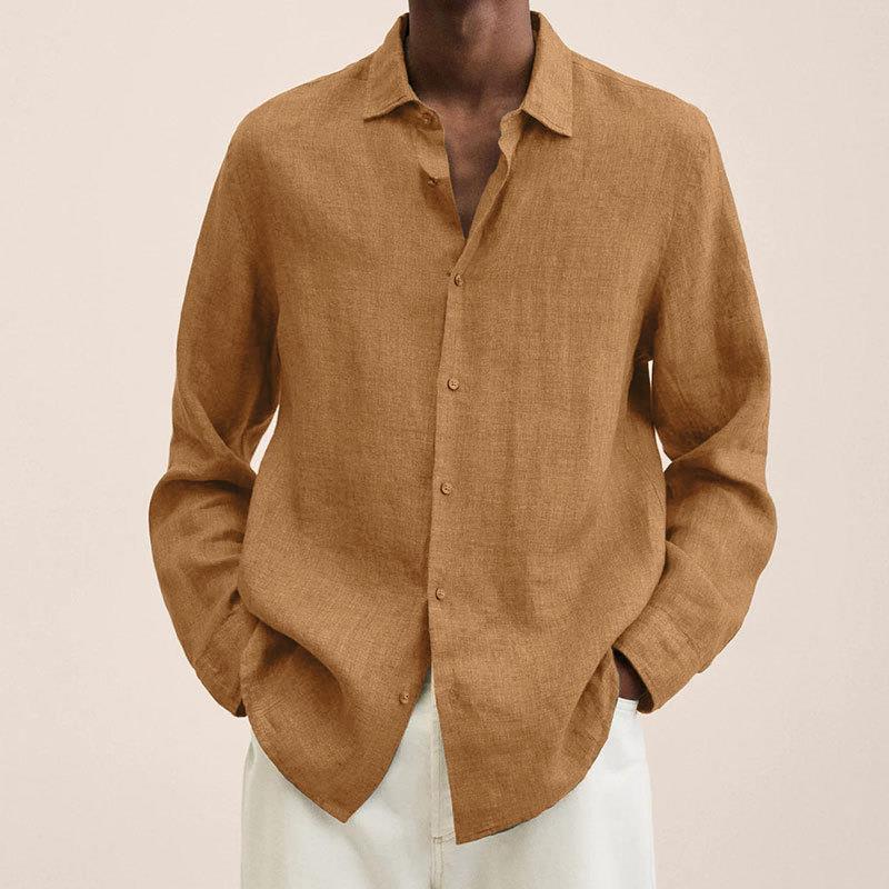 Classically Elegant Men's Linen Shirt