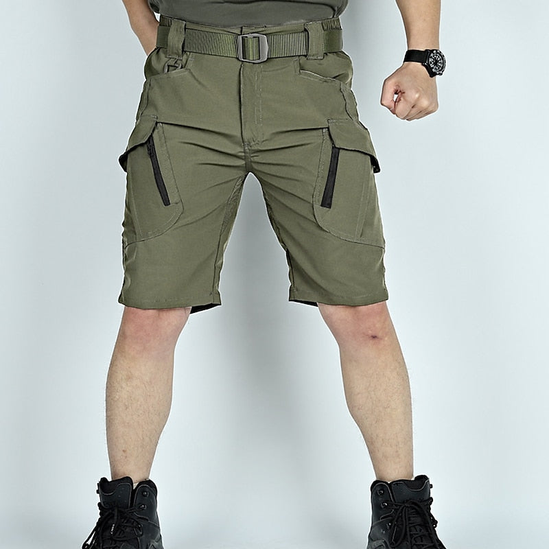 Mens Waterproof Breathable Cargo Shorts