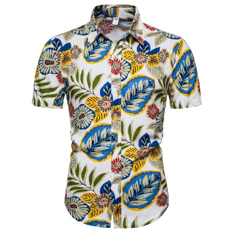 Stylish Printed Holiday Shirt For Men