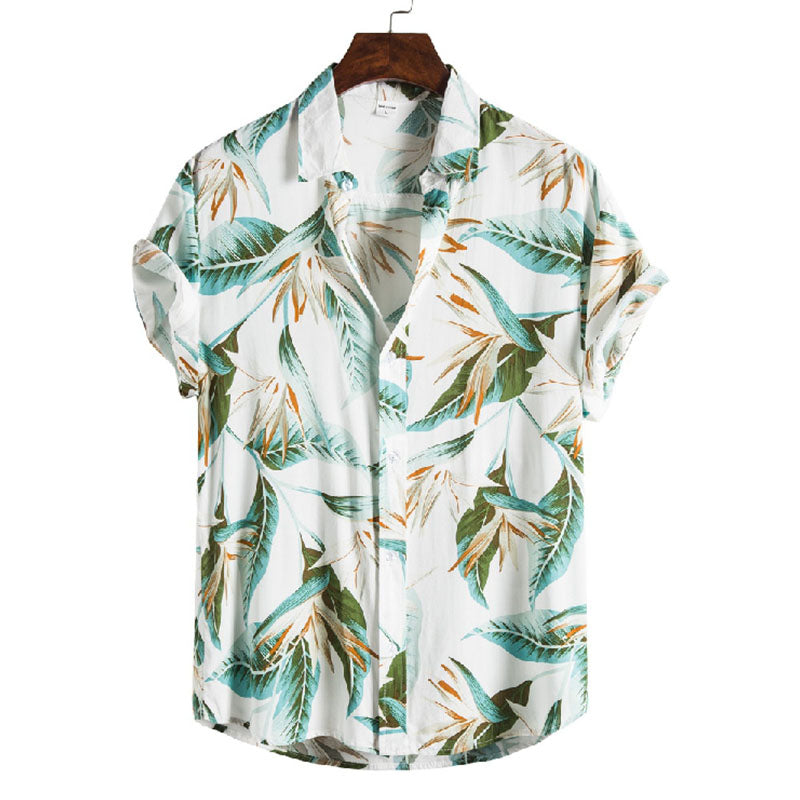 Casual Holiday Shirt With Print For Men