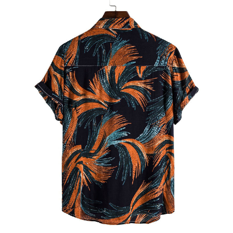 Casual Holiday Shirt With Print For Men