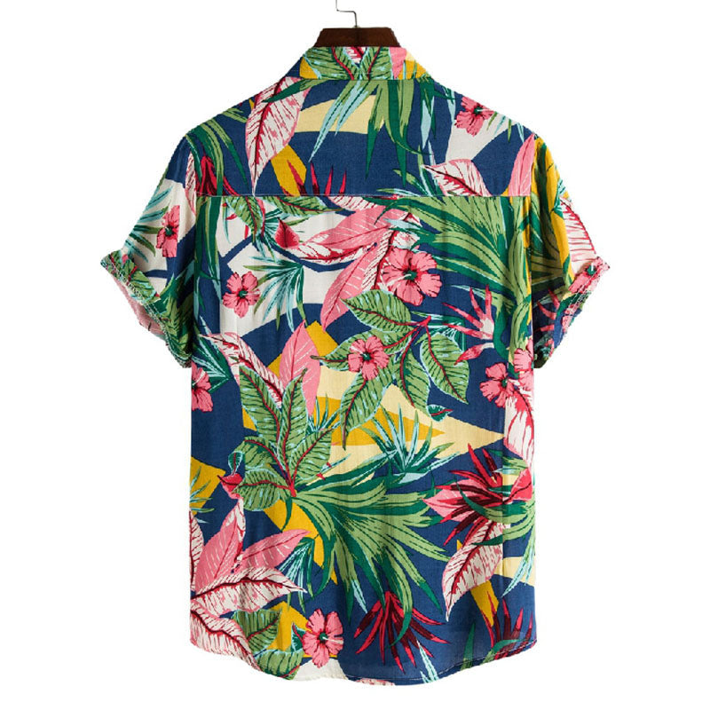 Exotic Men'S Holiday Shirt With Print