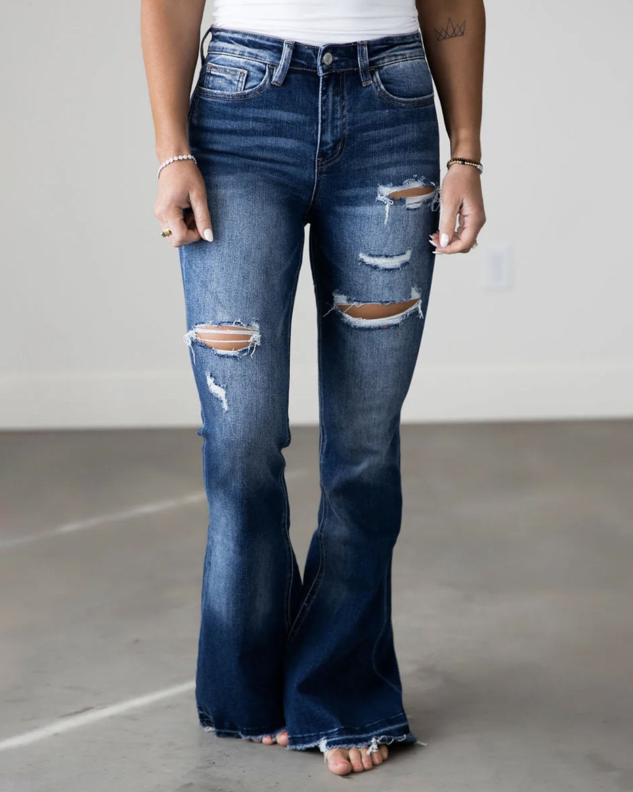 Women'S Bootcut High Waisted Bell Bottoms