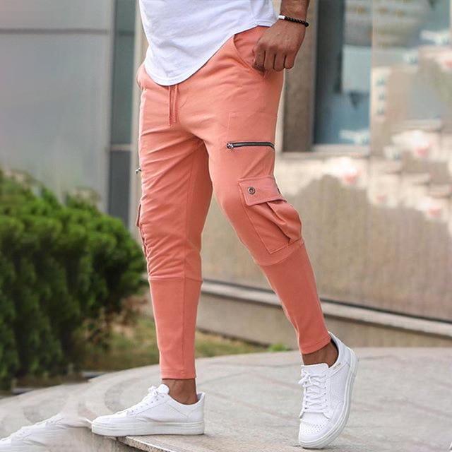 Loose Trousers With Practical Pockets For Men