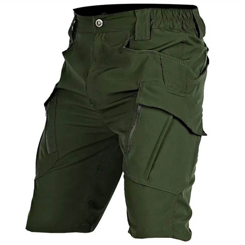 Mens Waterproof Breathable Cargo Shorts