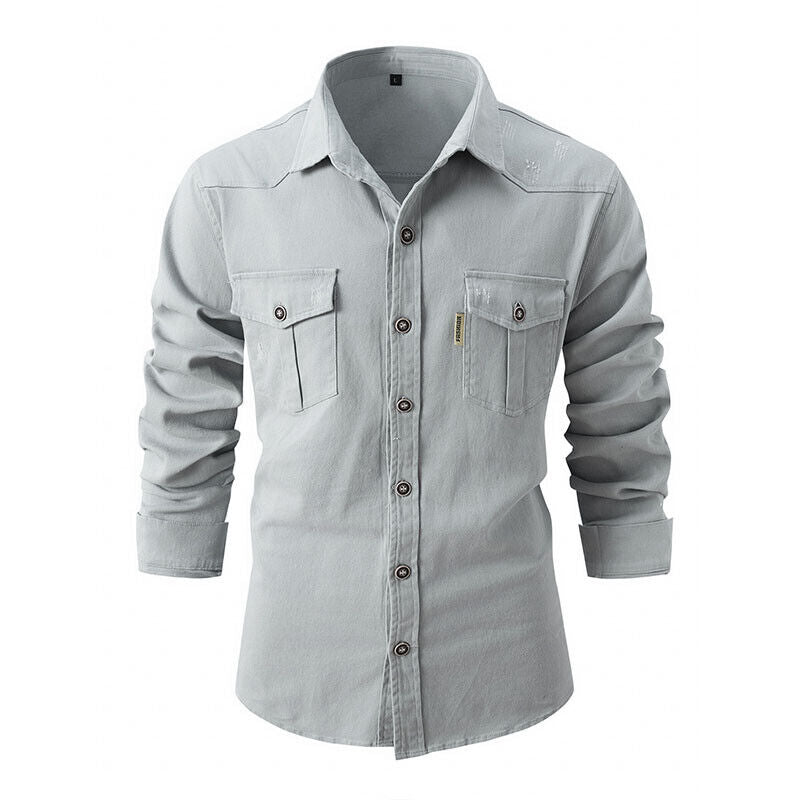 Robust Men'S Shirt For Everyday Wear