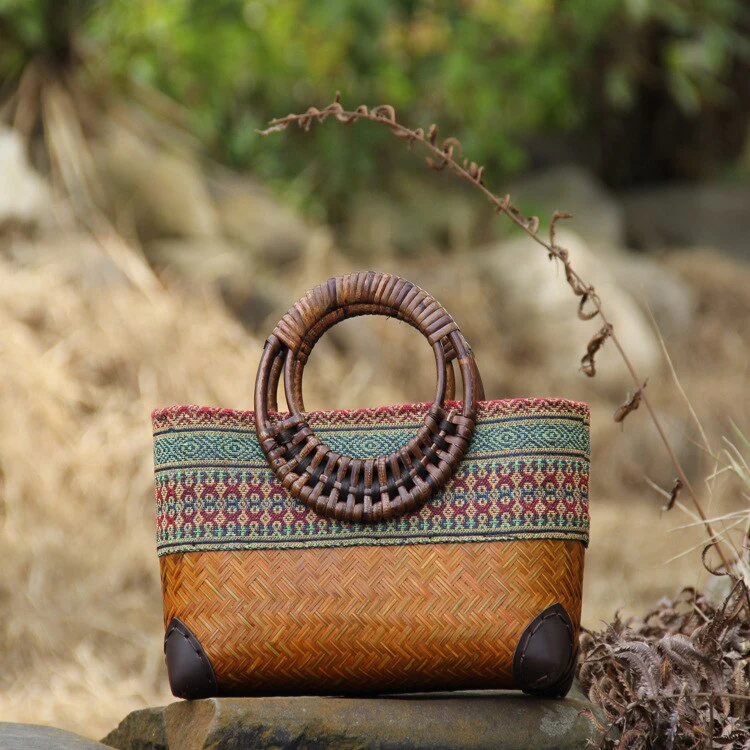 Hand-Braided Women'S Handbag