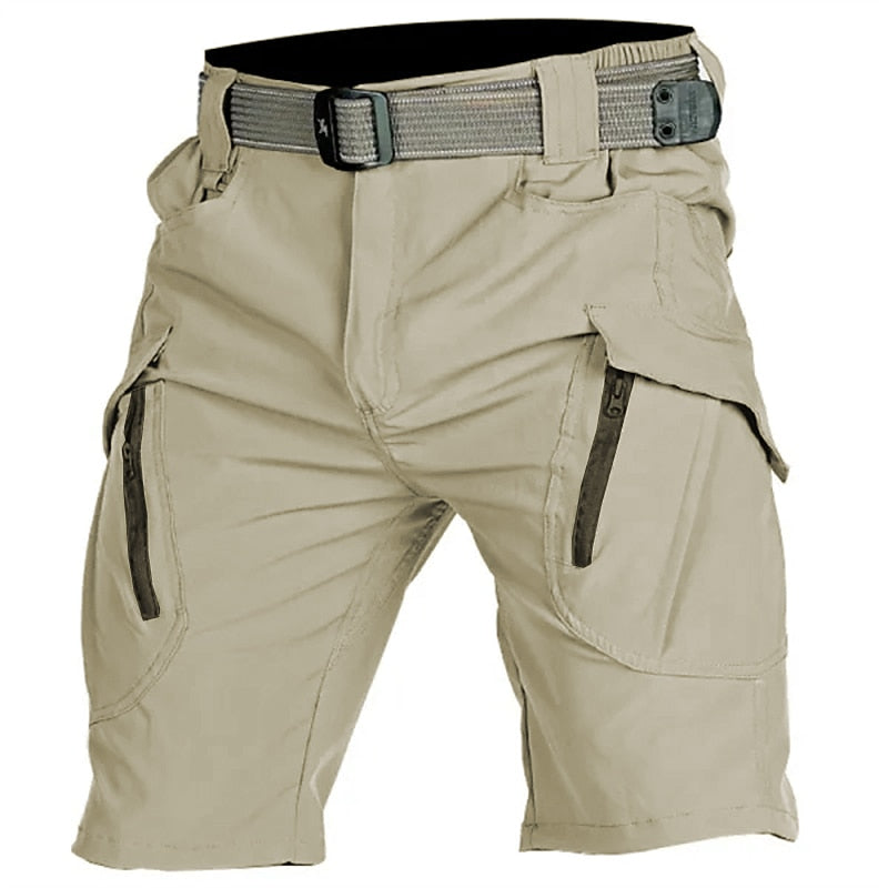 Mens Waterproof Breathable Cargo Shorts